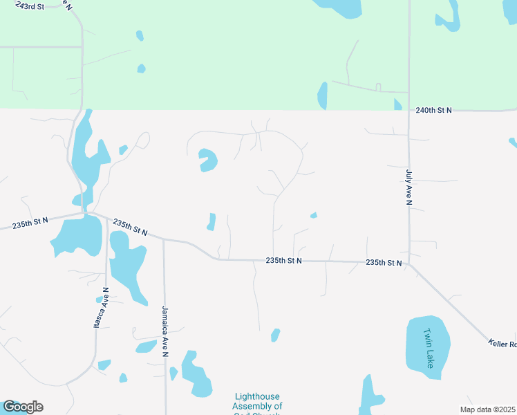 map of restaurants, bars, coffee shops, grocery stores, and more near 23690 Jensen Avenue North in Forest Lake