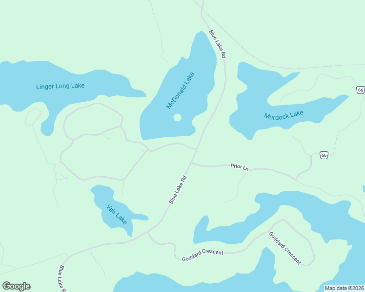 map of restaurants, bars, coffee shops, grocery stores, and more near 105 Blue Lake Road in Parry Sound