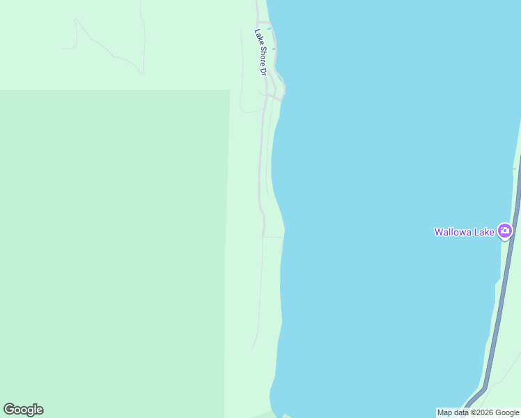 map of restaurants, bars, coffee shops, grocery stores, and more near 59916 Lake Shore Drive in Joseph