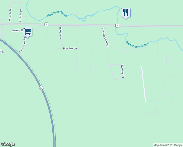 map of restaurants, bars, coffee shops, grocery stores, and more near 17028 Brer Rabbit Lane in Lakewood
