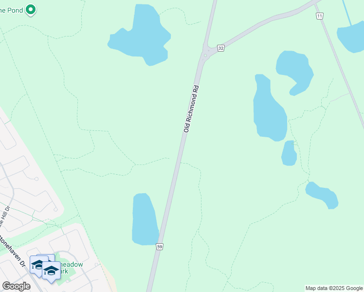 map of restaurants, bars, coffee shops, grocery stores, and more near 5120 Old Richmond Road in Ottawa