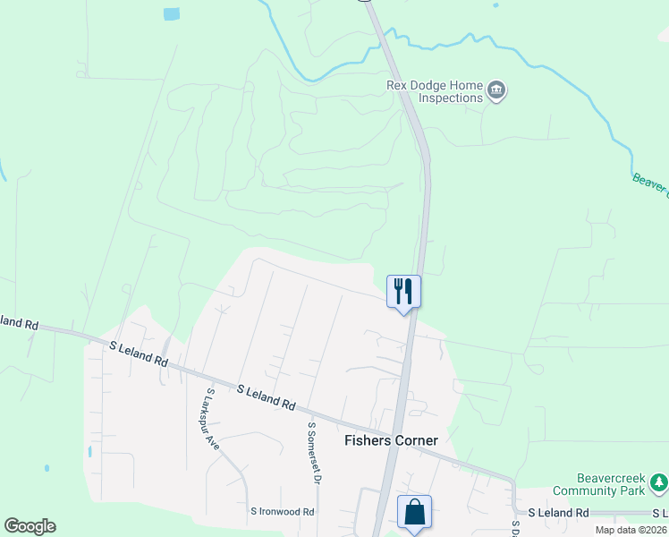 map of restaurants, bars, coffee shops, grocery stores, and more near 14575 South Stoneridge Drive in Oregon City