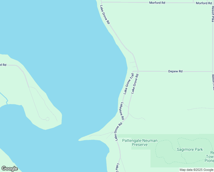 map of restaurants, bars, coffee shops, grocery stores, and more near 5496 Lake Grove Trail in Petoskey