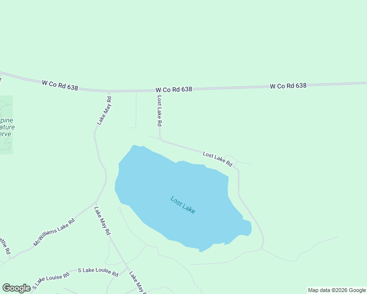 map of restaurants, bars, coffee shops, grocery stores, and more near 8231 Lost Lake Road in Hawks