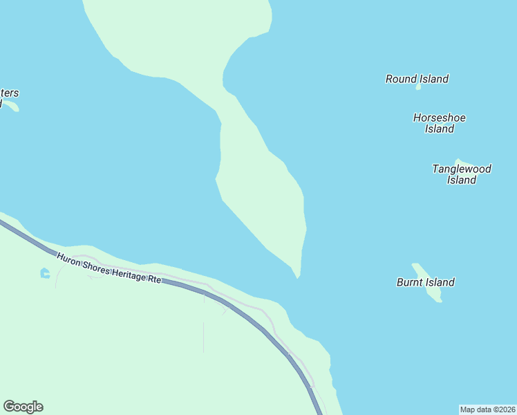 map of restaurants, bars, coffee shops, grocery stores, and more near in Presque Isle County