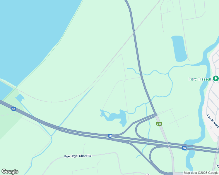 map of restaurants, bars, coffee shops, grocery stores, and more near 811 Rue Turnbull in Beauharnois