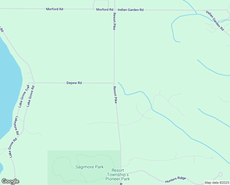 map of restaurants, bars, coffee shops, grocery stores, and more near 5253-5325 Resort Pike Road in Petoskey
