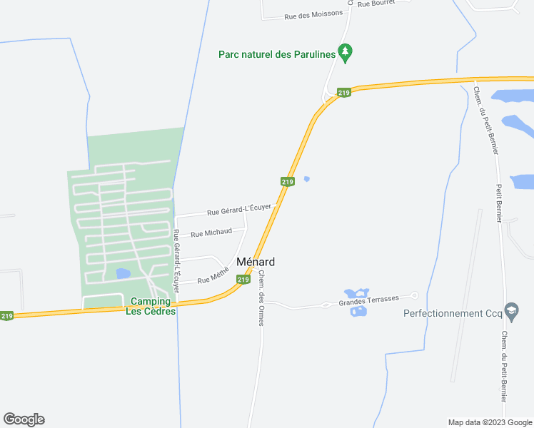 map of restaurants, bars, coffee shops, grocery stores, and more near 101 Rue Gérard-L'Écuyer in Saint-Jean-sur-Richelieu