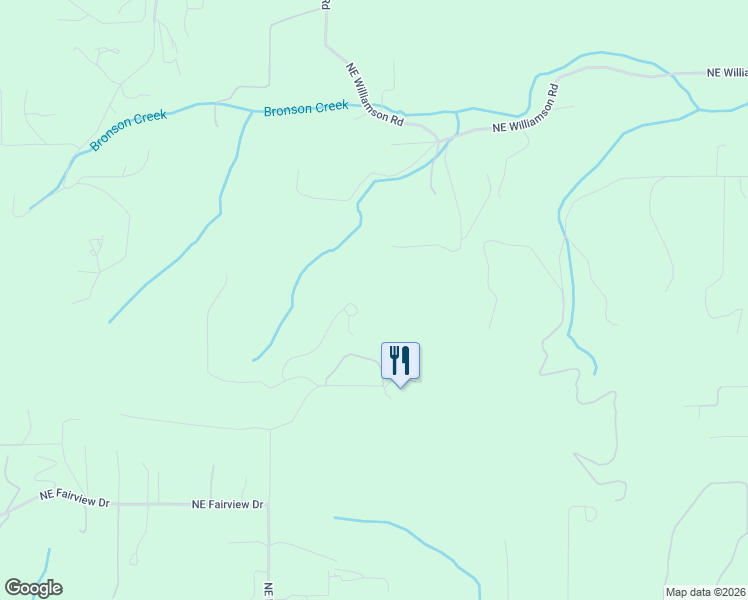 map of restaurants, bars, coffee shops, grocery stores, and more near 18885 Northeast Buena Vista Drive in Dundee