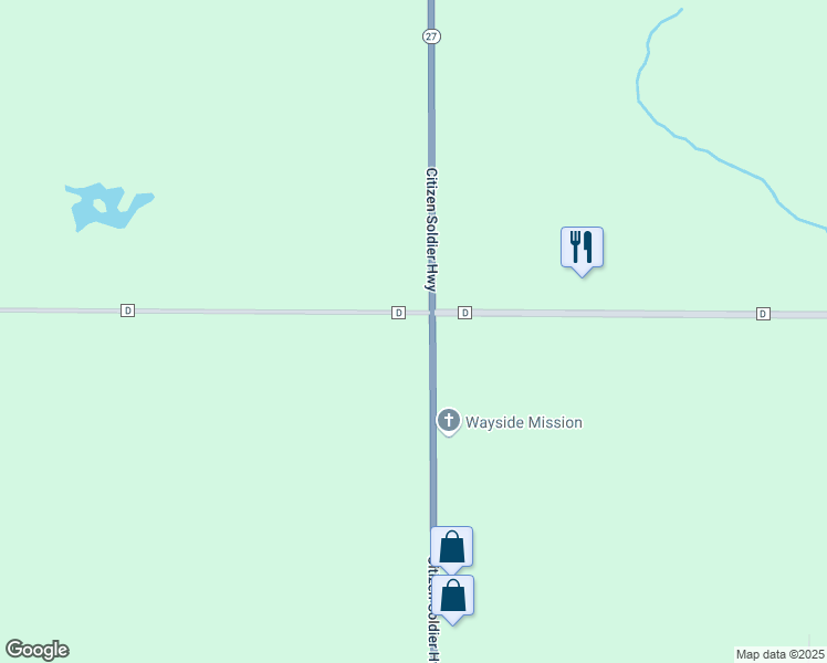 map of restaurants, bars, coffee shops, grocery stores, and more near N295 Wisconsin 27 in Holcombe