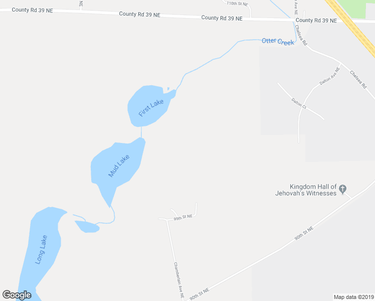 map of restaurants, bars, coffee shops, grocery stores, and more near 2699 99th Street Northeast in Monticello