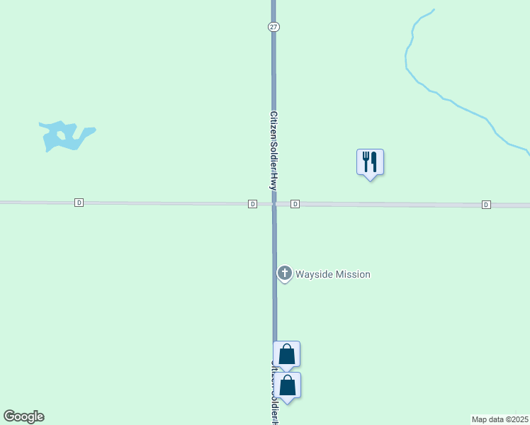 map of restaurants, bars, coffee shops, grocery stores, and more near N295 Wisconsin 27 in Holcombe
