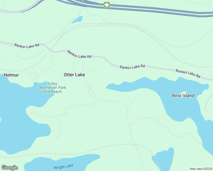 map of restaurants, bars, coffee shops, grocery stores, and more near Ferris Road in Parry Sound