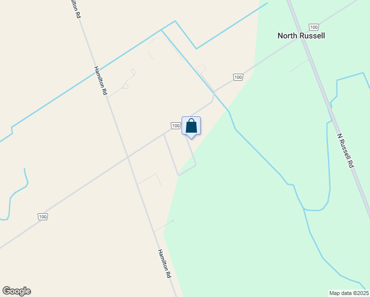 map of restaurants, bars, coffee shops, grocery stores, and more near 306 Stanley Crescent in Russell
