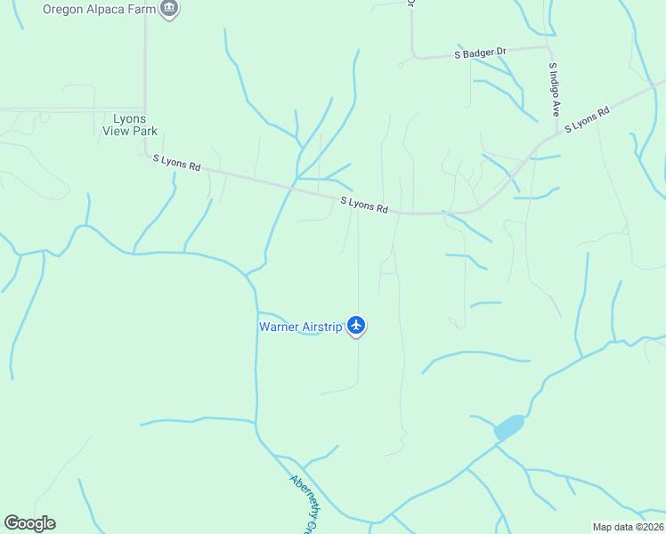 map of restaurants, bars, coffee shops, grocery stores, and more near 18964 South Lyons Road in Oregon City
