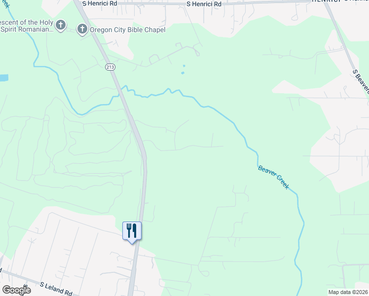 map of restaurants, bars, coffee shops, grocery stores, and more near 14980 South Greentree Drive in Oregon City