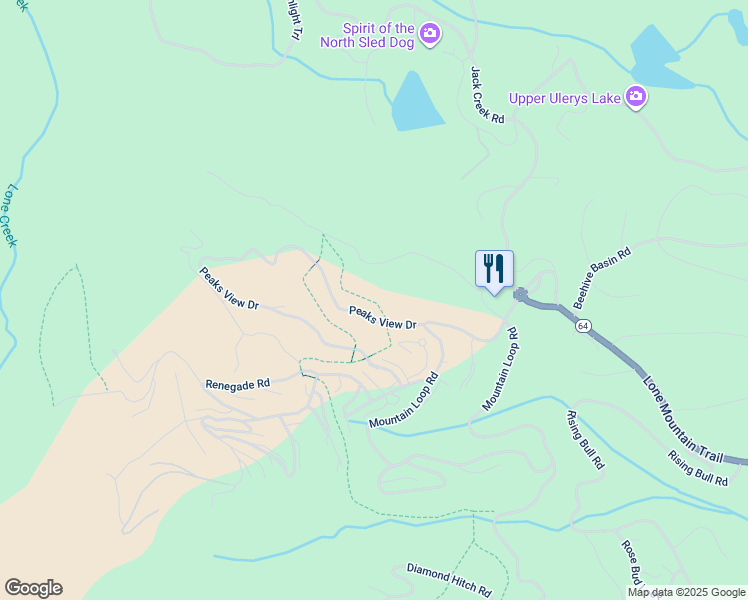 map of restaurants, bars, coffee shops, grocery stores, and more near Saddle Ridge in Gallatin Gateway