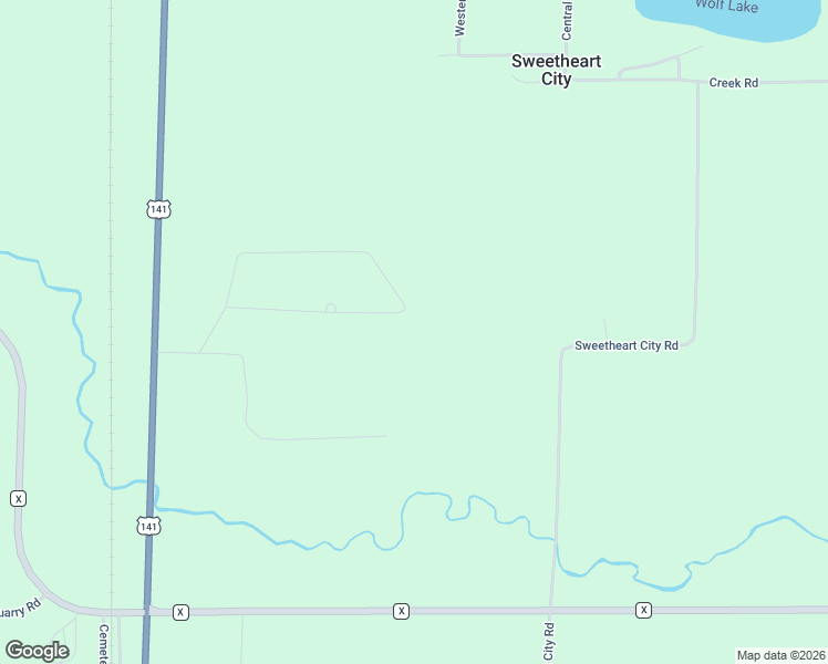 map of restaurants, bars, coffee shops, grocery stores, and more near 7727 Trellis Road in Crivitz