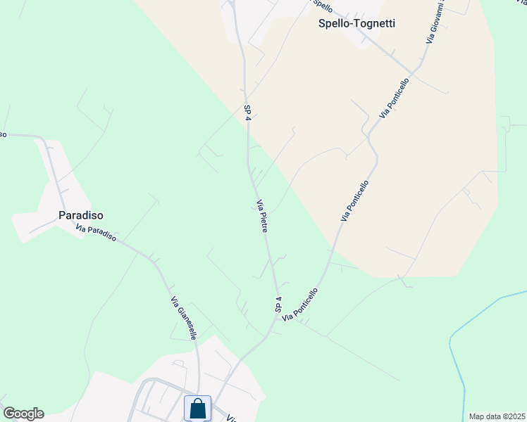 map of restaurants, bars, coffee shops, grocery stores, and more near 6 Via Pietre in Pojana Maggiore