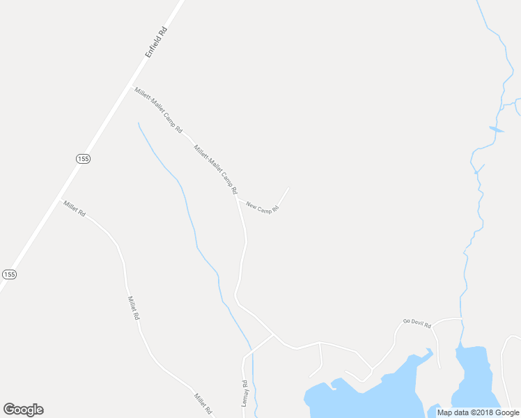 map of restaurants, bars, coffee shops, grocery stores, and more near New Camp Road in Lincoln