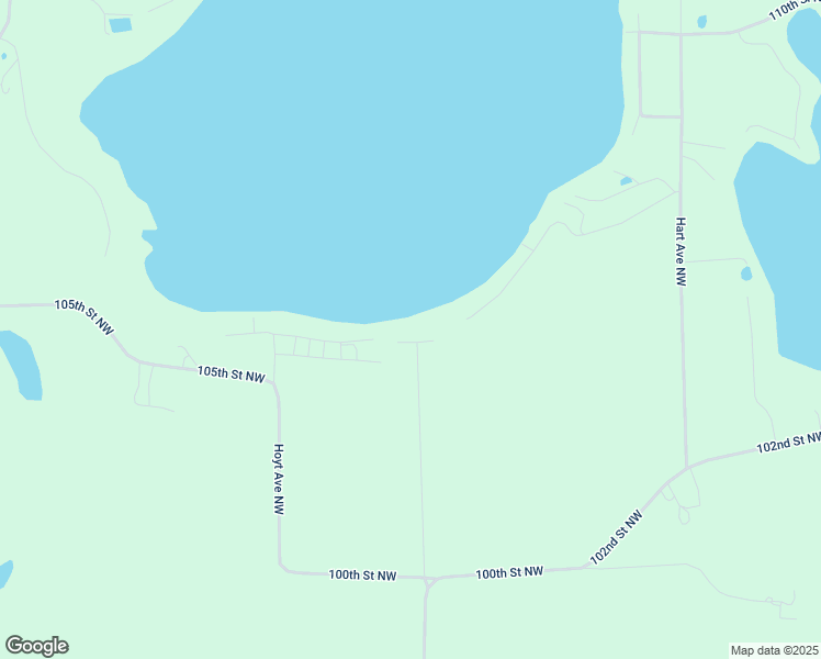 map of restaurants, bars, coffee shops, grocery stores, and more near 7514 106th Street Northwest in Maple Lake