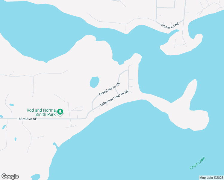 map of restaurants, bars, coffee shops, grocery stores, and more near 18421 Everglade Drive Northeast in Wyoming