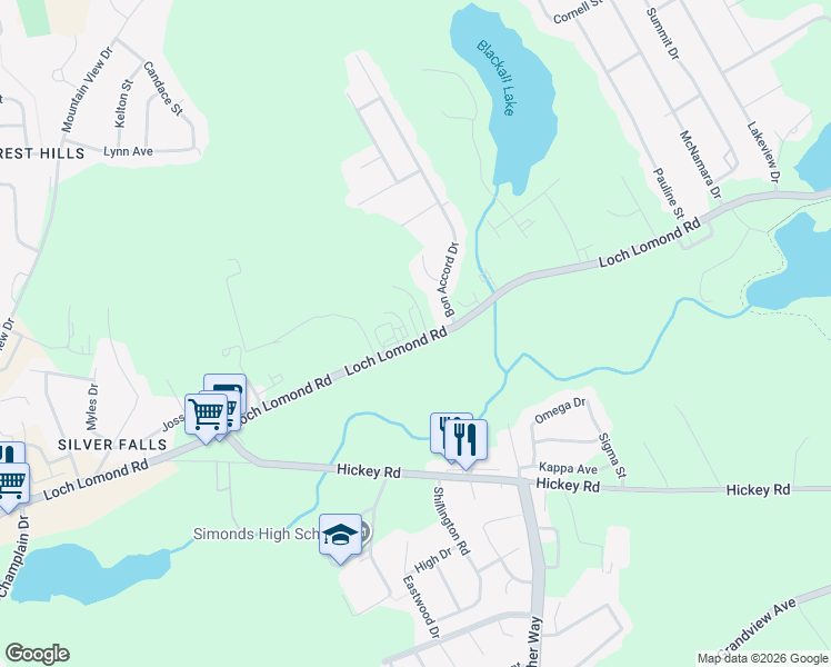 1299 Loch Lomond Road, Saint John NB Walk Score
