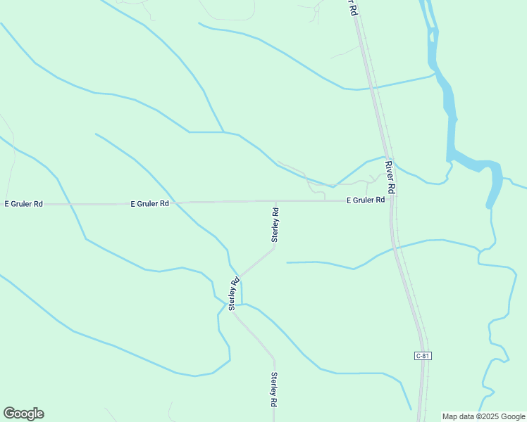 map of restaurants, bars, coffee shops, grocery stores, and more near 2020 East Gruler Road in Petoskey