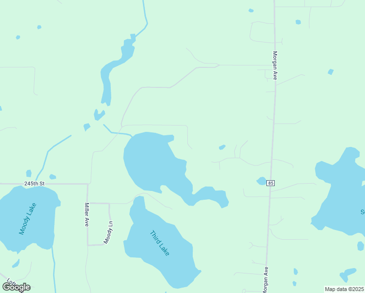 map of restaurants, bars, coffee shops, grocery stores, and more near 12365 245th Street in Chisago City