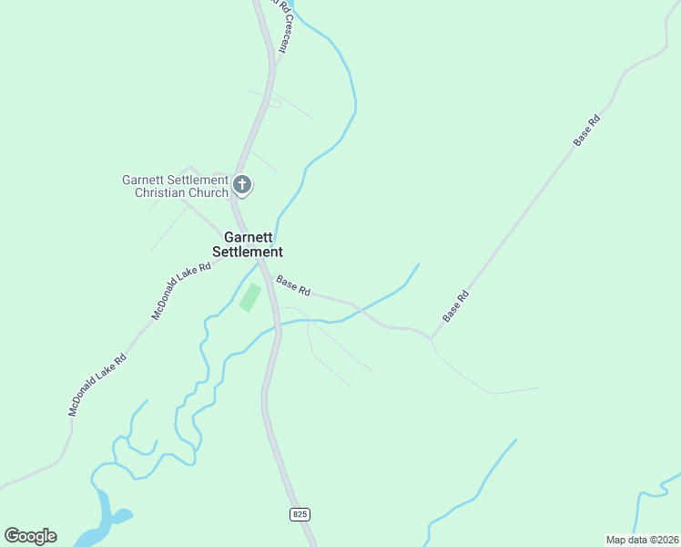 map of restaurants, bars, coffee shops, grocery stores, and more near 7 Base Road in Garnett Settlement