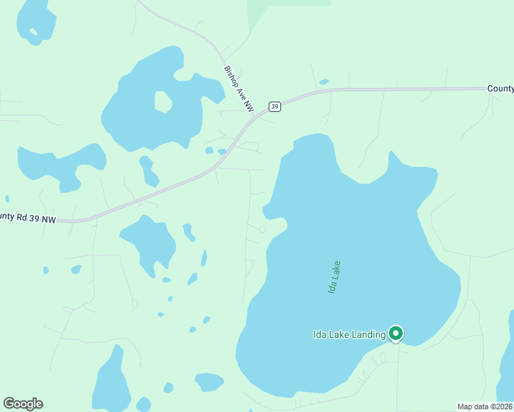 map of restaurants, bars, coffee shops, grocery stores, and more near 10672 Baker Avenue Northwest in Monticello