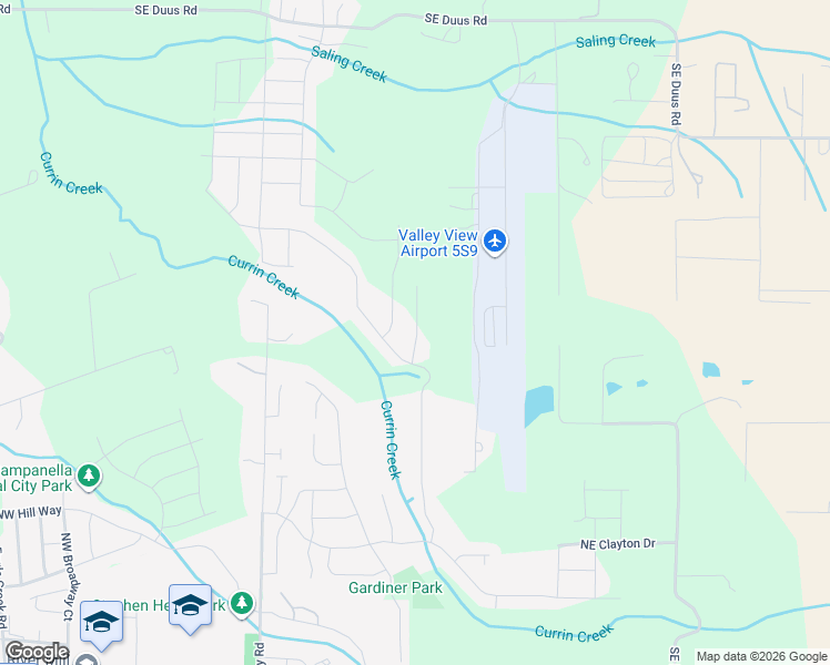 map of restaurants, bars, coffee shops, grocery stores, and more near 29689 Southeast Sunview Lane in Estacada