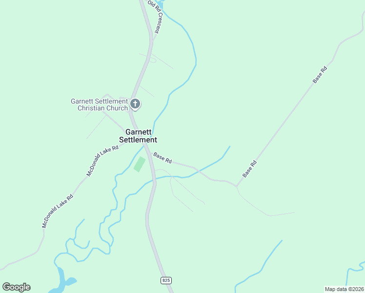 map of restaurants, bars, coffee shops, grocery stores, and more near 7 Base Road in Garnett Settlement