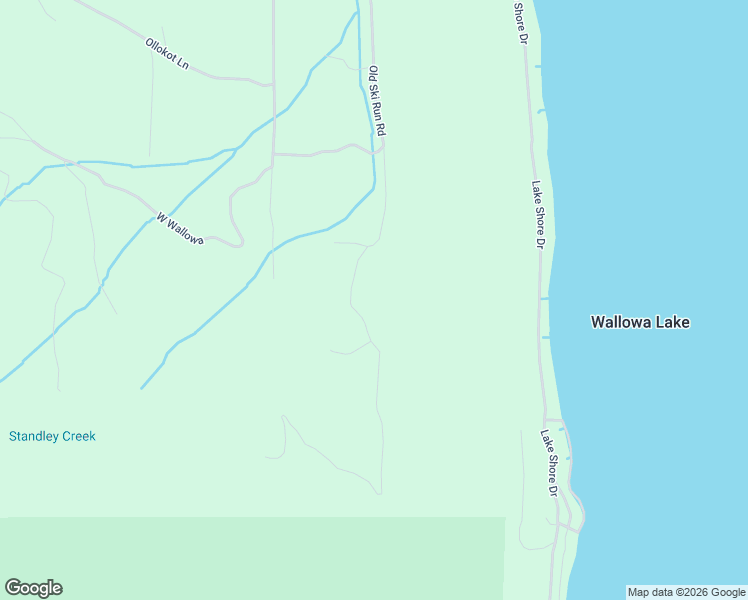 map of restaurants, bars, coffee shops, grocery stores, and more near 61099 Old Ski Run Road in Joseph