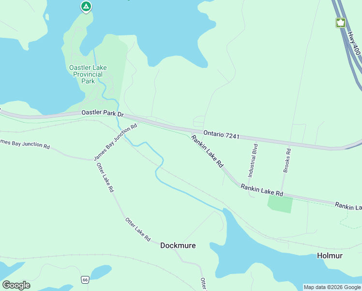 map of restaurants, bars, coffee shops, grocery stores, and more near 3 Rankin Lake Road in Parry Sound