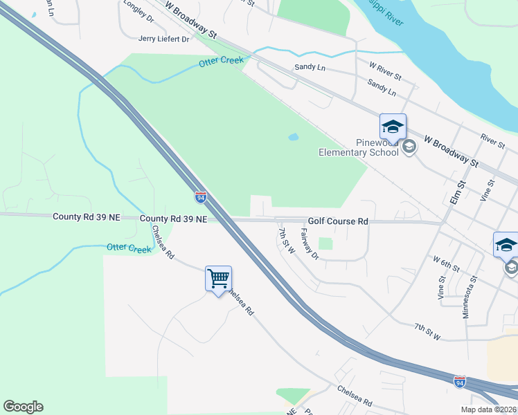 map of restaurants, bars, coffee shops, grocery stores, and more near 1201 Golf Course Road in Monticello