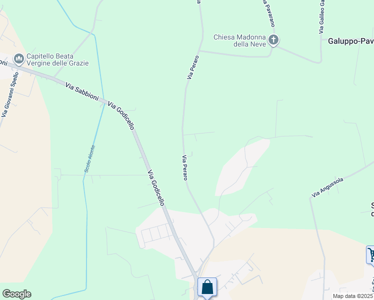 map of restaurants, bars, coffee shops, grocery stores, and more near 56 Via Peraro in Provincia di Vicenza