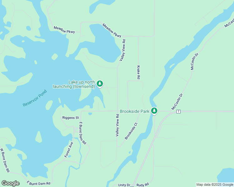 map of restaurants, bars, coffee shops, grocery stores, and more near 17339 Valley View Road in Townsend