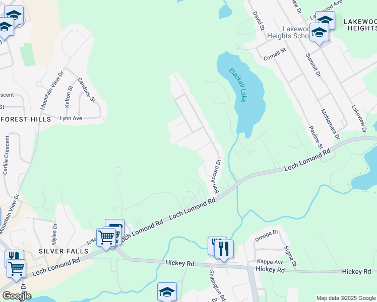 map of restaurants, bars, coffee shops, grocery stores, and more near in Saint John