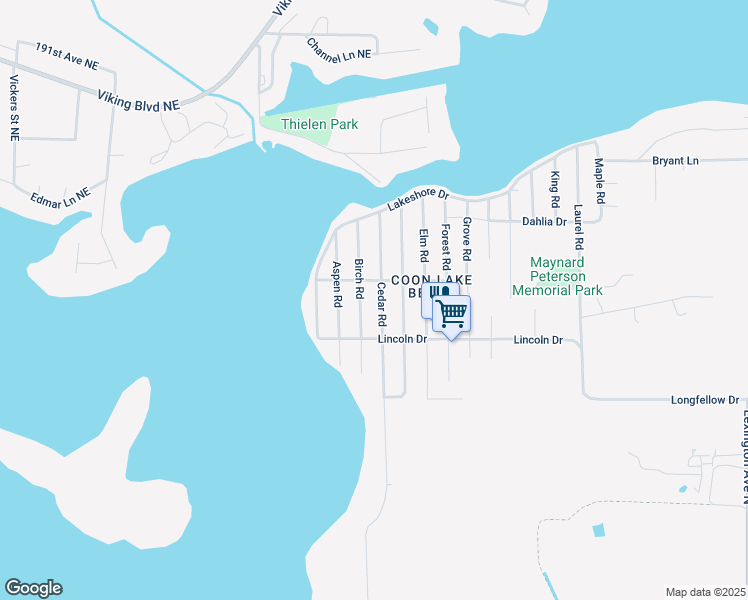 map of restaurants, bars, coffee shops, grocery stores, and more near 321 Cedar Road in Wyoming