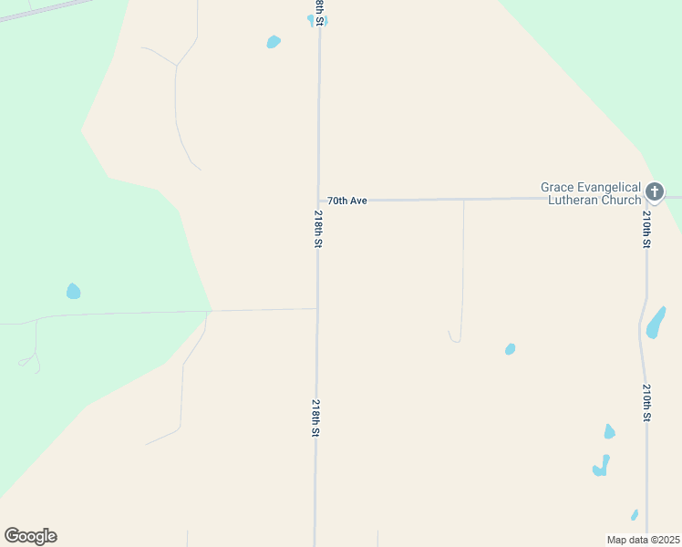 map of restaurants, bars, coffee shops, grocery stores, and more near 684 218th Street in Osceola