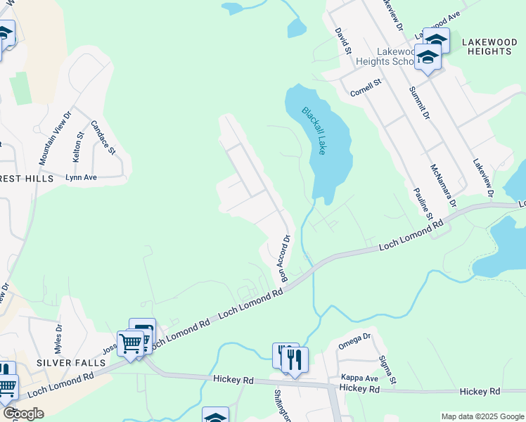 map of restaurants, bars, coffee shops, grocery stores, and more near in Saint John