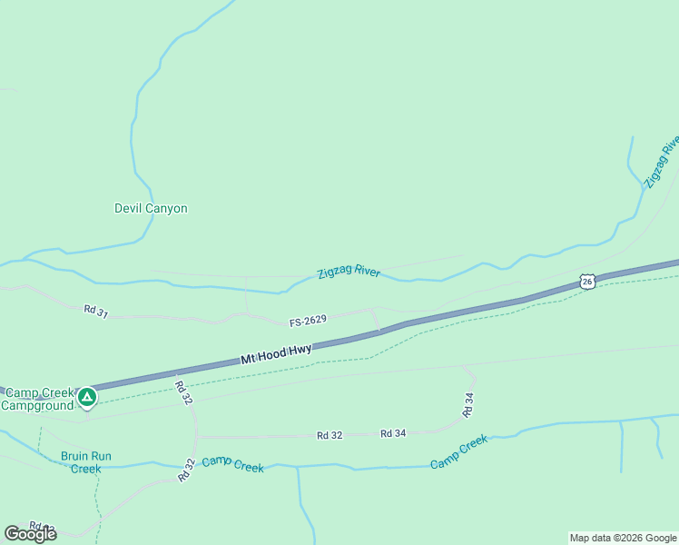 map of restaurants, bars, coffee shops, grocery stores, and more near Road 35 A in Rhododendron