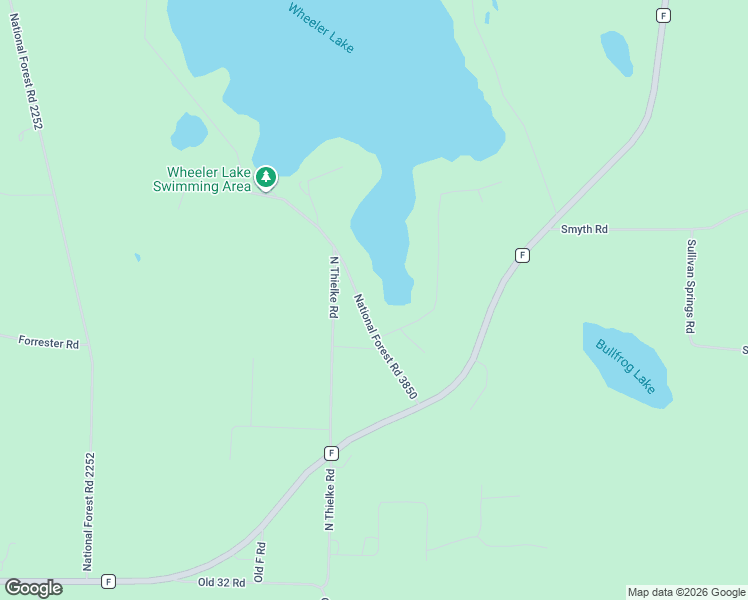 map of restaurants, bars, coffee shops, grocery stores, and more near 17410 National Forest Road 3850 in Lakewood