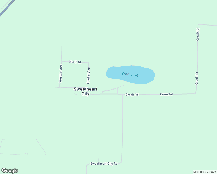 map of restaurants, bars, coffee shops, grocery stores, and more near W7538 Lake Drive in Wausaukee