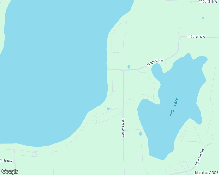 map of restaurants, bars, coffee shops, grocery stores, and more near 10829 Hollister Avenue Northwest in Maple Lake