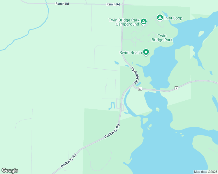 map of restaurants, bars, coffee shops, grocery stores, and more near N9584 Dahleen Lane in Crivitz
