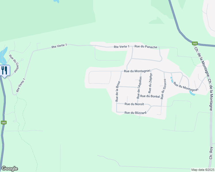 map of restaurants, bars, coffee shops, grocery stores, and more near 35 Rue de la Tramontane in Orford