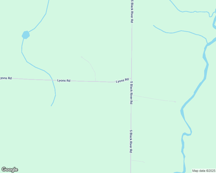 map of restaurants, bars, coffee shops, grocery stores, and more near 10800 Lyons Road in Onaway