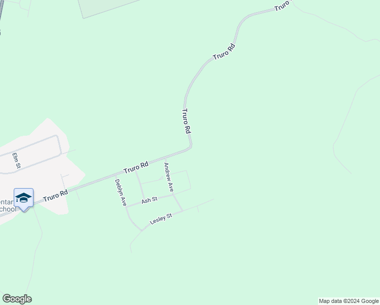 map of restaurants, bars, coffee shops, grocery stores, and more near 1501 Truro Road in Brookfield